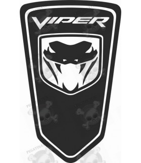 Dodge Viper 2003 - 2011 hood Stickers (Compatible Product)