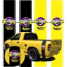 Dodge RAM side Stripes Stickers (Produto compatível)