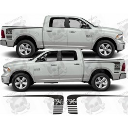 Dodge RAM side Stripes Stickers (Compatible Product)