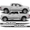 Dodge RAM 1500 side Stripes Stickers (Produto compatível)