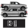 Dodge RAM 1500 side Stripes Stickers (Produto compatível)