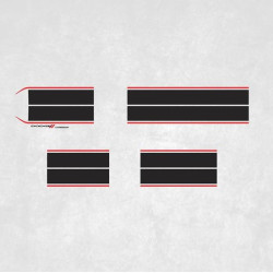 Dodge Charger STRIPES Adhesivo (Producto compatible)