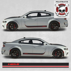 Dodge Charger HEMI AUFKLEBER (Kompatibles Produkt)