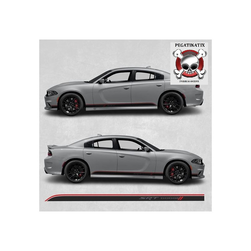 Dodge Charger SRT ADESIVOS (Produto compatível)