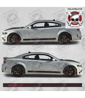 Dodge Charger Hellcat Stickers (Compatible Product)