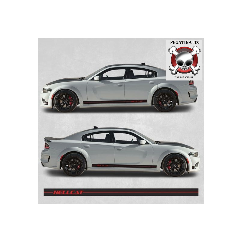 Dodge Charger Hellcat autocollant  (Produit compatible)