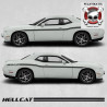 Dodge Challenger Hellcat side Stripes ADESIVOS (Produto compatível)