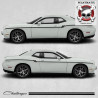 Dodge Challenger side Stripes Stickers (Compatible Product)