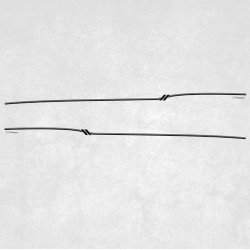 Dodge Challenger side Stripes ADHESIVOS (Producto compatible)