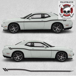 Dodge Challenger side Stripes ADESIVOS (Produto compatível)