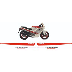 AUFKLEBER HONDA CBR 600 F1 HURRICANE (Kompatibles Produkt)