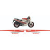 AUFKLEBER HONDA CBR 600 F1 HURRICANE (Kompatibles Produkt)