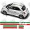 Fiat 500c ABARTH Stripes DECALS (Compatible Product)