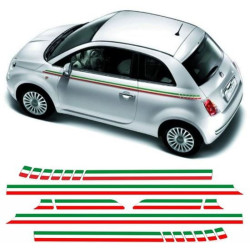 Fiat 500c ABARTH Stripes AUFKLEBER (Kompatibles Produkt)