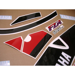 YAMAHA FZR 1000 1992 WHITE/RED/BLACK ADHESIVOS (Producto compatible)