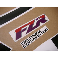 YAMAHA FZR 1000 1992 WHITE/RED/BLACK ADESIVI (Prodotto compatibile)