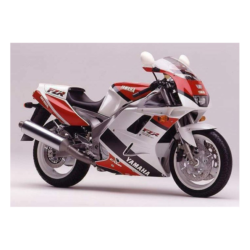 YAMAHA FZR 1000 1992 WHITE/RED/BLACK ADESIVI (Prodotto compatibile)