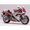 YAMAHA FZR 1000 1992 WHITE/RED/BLACK ADESIVI (Prodotto compatibile)