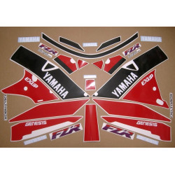 YAMAHA FZR 1000 1992 WHITE/RED/BLACK ADESIVOS (Produto compatível)
