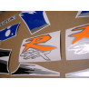 SUZUKI GSX-R 600 1993 - BLUE/BLACK decals (Compatible Product)