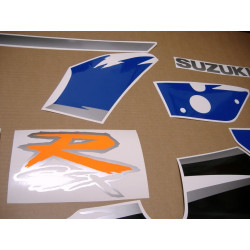 SUZUKI GSX-R 600 1993 - BLUE/BLACK decals (Compatible Product)