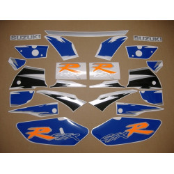 SUZUKI GSX-R 600 1993 - BLUE/BLACK adesivi (Prodotto compatibile)