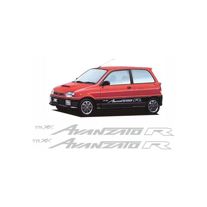 Daihatsu Mira TR XX Avanzato STICKER (Compatible Product)