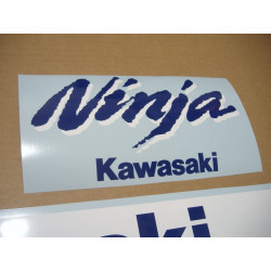 KAWASAKI ZXR 750 1989 GREEN/BLUE US AUTOCOLLANT (Produit compatible)