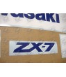KAWASAKI ZXR 750 1990 - GREEN/BLUE VERSION EU STICKERS (Compatible Product)