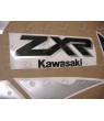 KAWASAKI ZXR 750 1990 RED/SILVER DECALS (Compatible Product)