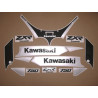 KAWASAKI ZXR 750 1990 RED/SILVER ADESIVOS (Produto compatível)