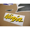 STICKER SET KAWASAKI ZX-6R YEAR 1998 RED (Produit compatible)