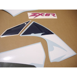STICKER SET KAWASAKI ZX-6R YEAR 1998 RED (Produit compatible)