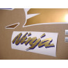 STICKER SET KAWASAKI ZX-6R YEAR 1998 BLACK/GREY/PURPLE (Prodotto compatibile)