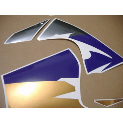 STICKER SET KAWASAKI ZX-6R YEAR 1998  BLACK/GREY/PURPLE (Producto compatible)