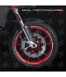 wheel stickers rims Ducati Multistrada V2S wheel (Compatible Product)