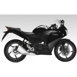 Honda CBR 125R 2012 - BLACK VERSION AUTOCOLLANT (Produit compatible)