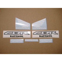 Honda CBR 125R 2014 RED VERSION DECALS (Produto compatível)