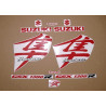 Autocollant SUZUKI HAYABUSA 1999-2007 (Produit compatible)