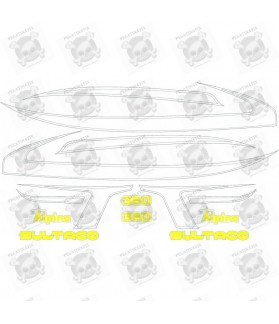 Stickers decals motorcycle BULTACO ALPINA 350 (Compatible Product)