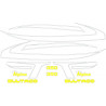 Stickers decals motorcycle BULTACO ALPINA 350 (Compatible Product)