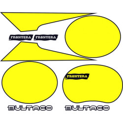 Stickers decals motorcycle BULTACO FRONTERA 74 ROJA (Compatible Product)