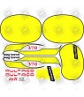 Stickers decals BULTACO FRONTERA 370 MK11 (Compatible Product)
