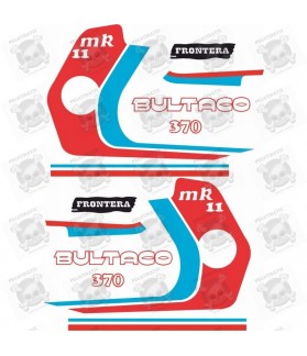 AUTOCOLLANT BULTACO FRONTERA 370 MK11 (Produit compatible)