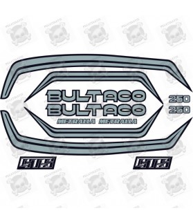 AUFKLEBER BULTACO Metralla GTS (Kompatibles Produkt)