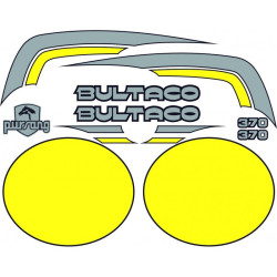 AUTOCOLLANT Bultaco Pursang MK10 370 (Produit compatible)