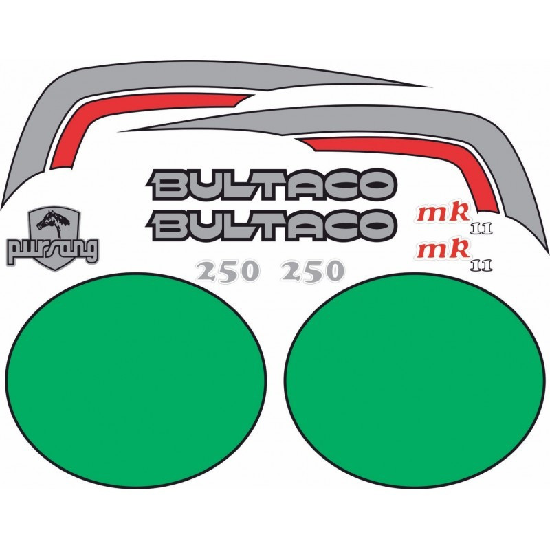 Stickers decals BULTACO PURSANG MK11 250 (Compatible Product)