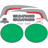AUTOCOLLANT BULTACO PURSANG MK11 250 (Produit compatible)