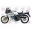 YAMAHA FZ 750 1990 WHITE/GREY/GREEN STICKERS (Compatible Product)