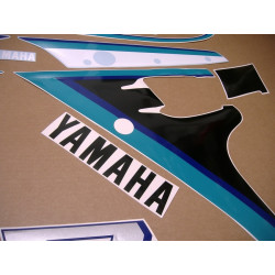 YAMAHA FZ 750 1990 WHITE/GREY/GREEN ADESIVI (Prodotto compatibile)